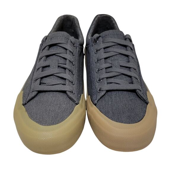 Dockers Men Frisco Low Top Skate Sneakers Size US 7.5M Grey Cotton Fabric - Picture 2 of 4